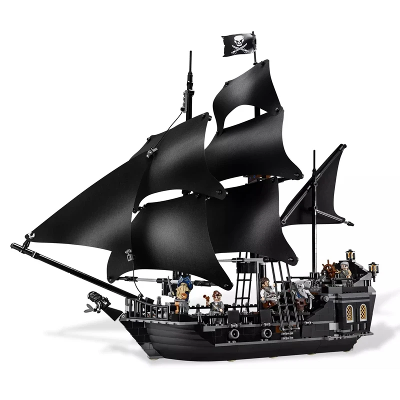 

New Collector's Edition Toy Pirates of The Caribbean The Black Pearl Ship Compatible Legoingly Pirates 4184 Building Blocks Gift
