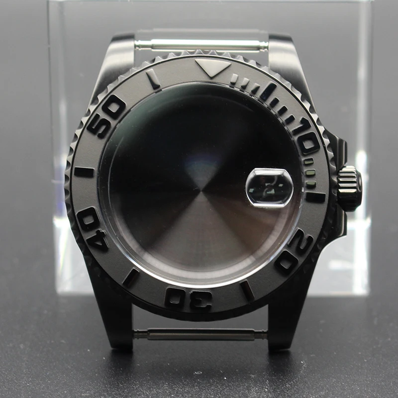 Custodia Da 40Mm Orologio Da Uomo Vetro Zaffiro Fit Seiko Nh35 Nh36 Eta 2824 Miyota 8215 Movimento Yacht-Master 28.5Mm Accessori Per Quadrante