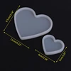 Silicone Mold Heart Shape Epoxy Resin DIY Jewelry Making Crafts Cake Decorations ► Photo 1/5