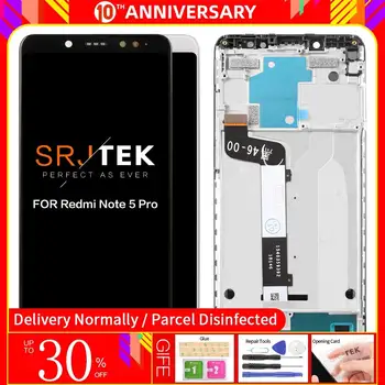 

10-Touch AAA Quality LCD+Frame For Xiaomi Redmi Note 5 Pro LCD Display Screen Replacement For Redmi Note 5 LCD Snapdragon 636