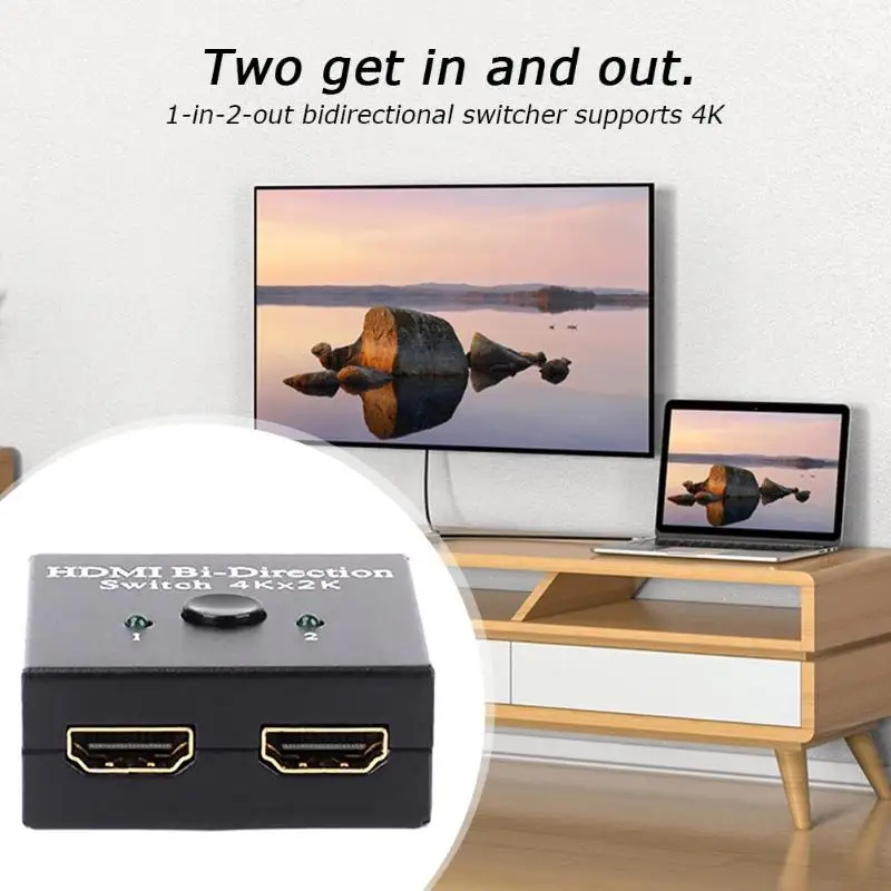 HDMI двухнаправленный 2,0 переключатель смарт 4K HDMI видео аудио коммутатор разветвитель HD видео делитель частоты переключатель дропшиппинг