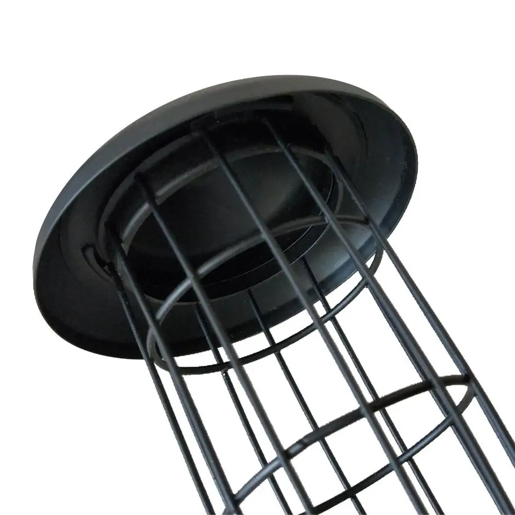 Bird Feeder Hanging Automatic Bird Feeding Tool High Quality Metal Carrying Feeder For Outdoor Use Pet