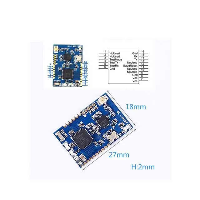 

A23-- 2.4G UART Converter Wireless Transceiver Module ZigBee 500M Data Transmitter Receiver