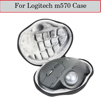 

Newest Hard Case for Logitech m570 Advanced Wireless Trackball Mouse Pouch Box Case EVA Travel Protective Storage Bag