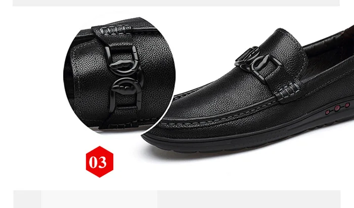 CLAXNEO Man Leather Shoes Slip on Summer Autumn Male Moccasins Design Boat Shoe Genuine Leather clax Man Loafers Big Size