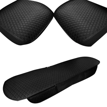 

Universal Leather Car Seat Cover Cushion Front Rear Back Seat Seat Cover Auto Chair Seat Protector Mat Pad Interior Accessories