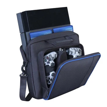 

For PS4 Game Sytem Bag Canvas Carry Bags Case Protective Shoulder For PlayStation 4 PS4 Console Travel Storage Carry Handbag