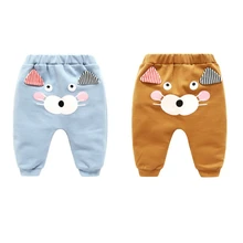 Новинка года, модные популярные леггинсы для малышей леггинсы для новорожденных девочек повседневные Хлопковые Штаны для маленьких мальчиков возрастом от 0 до 24 месяцев, 4 цвета
