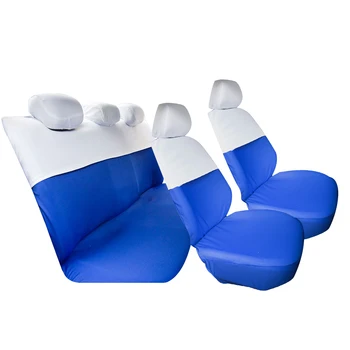 

3pcs All Seasons Anti Dust Replacement Parts Elastic Front Rear Interior Polyester Car Seat Cover Set Soft Auto For Jetta