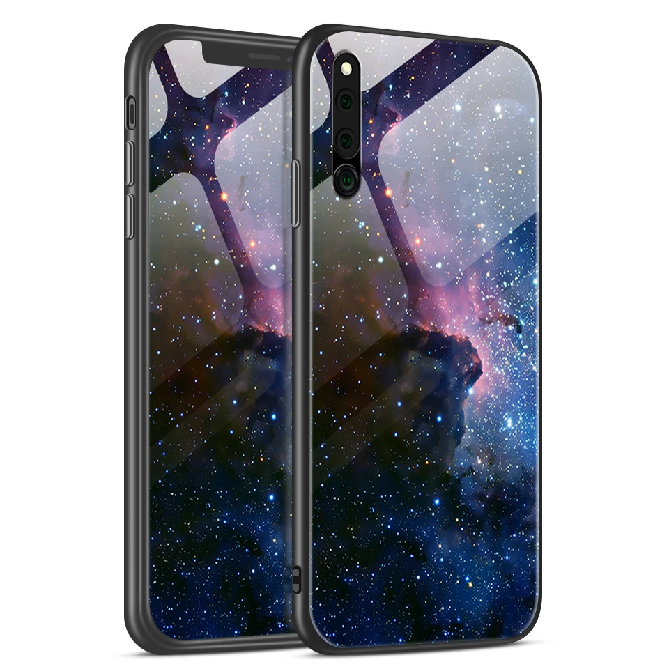 W104 Модный защитный чехол для huawei Honor Magic2 для huawei mate 20/20 Lite/20 Pro mate 20 Роскошные закаленные стеклянные чехлы для телефонов - Цвет: W104
