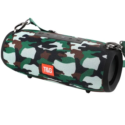 40W Bluetooth Speaker column Wireless portable sound box Bass stereo subwoofer fm radio boom box tv tf aux usb sound bar for PC - Цвет: TG118 Camouflage