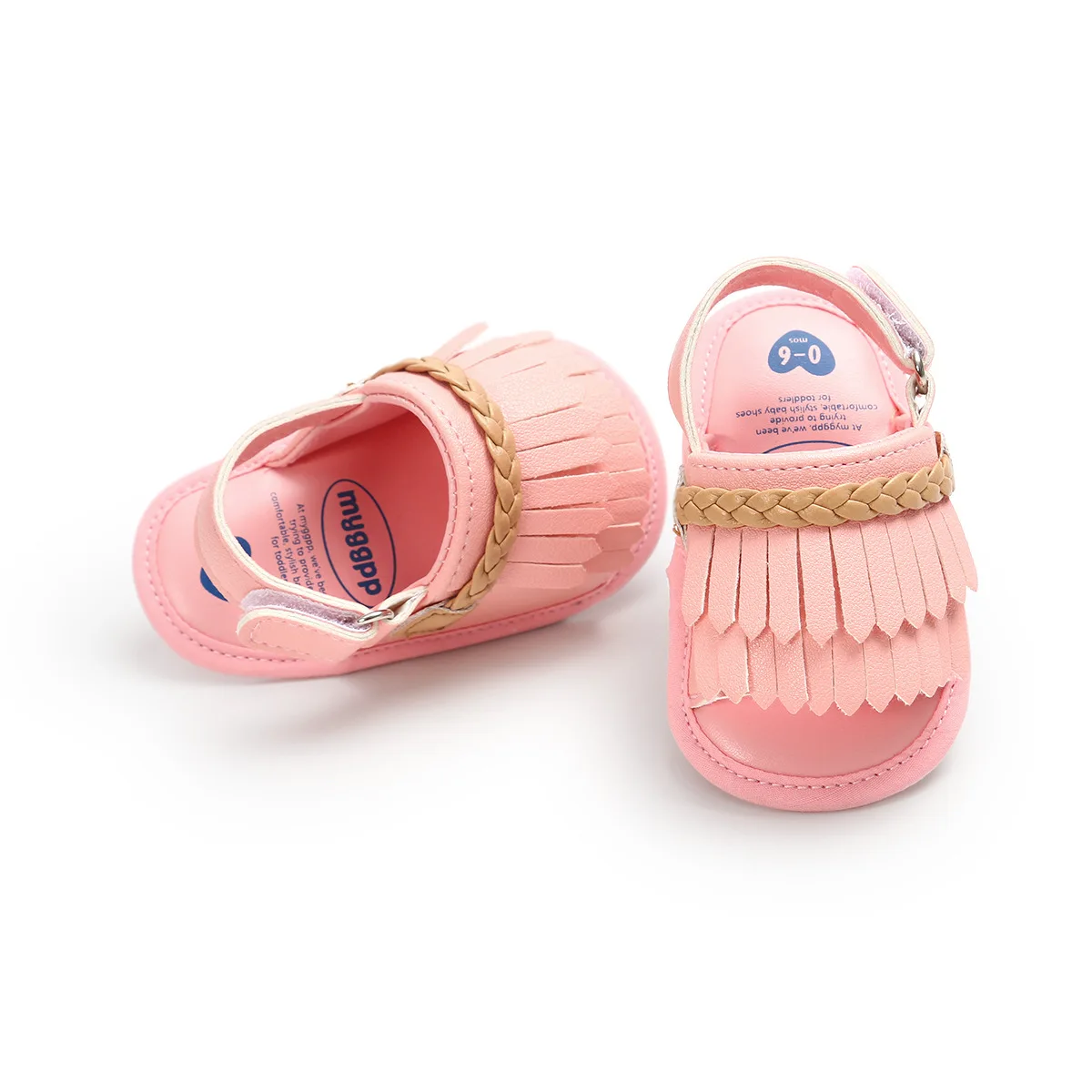 Новинка года; брендовая Милая обувь для новорожденных девочек; обувь для принцессы с бантом; летние сандалии из искусственной кожи на нескользящей резиновой подошве
