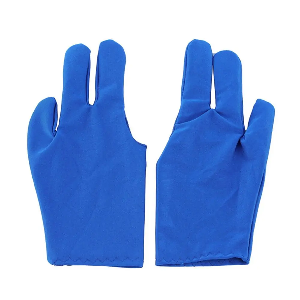 Новый хороший нейлон Крытый бильярдный стол Кии шутеры 3 пальца перчатки один