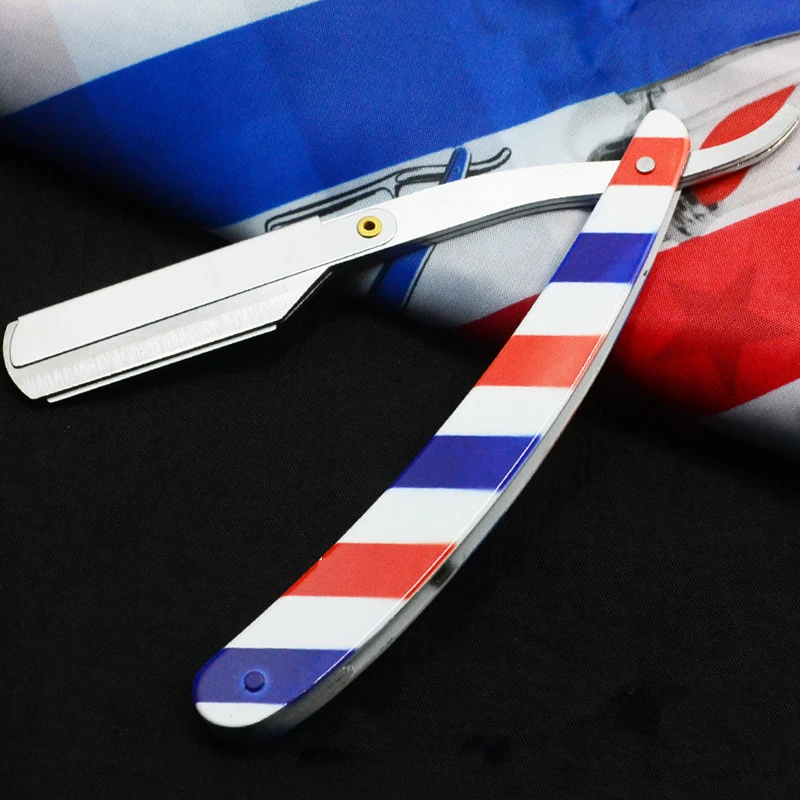 Retro Razor Manual Razor Vintage Stainless Steel Knife Holder Hairdressing Razor Shave Shaving Eyebrow G1126 1