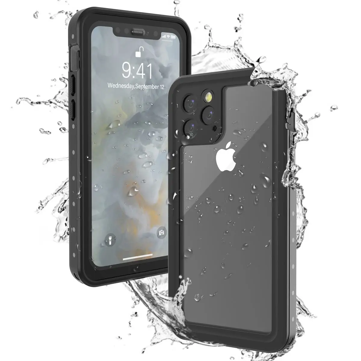 Для iPhone 11 Pro 11 Pro Max Чехол IP68 водонепроницаемый 360 градусов пылезащитный плавательный противоударный чехол для iPhone 11 чехол под водой