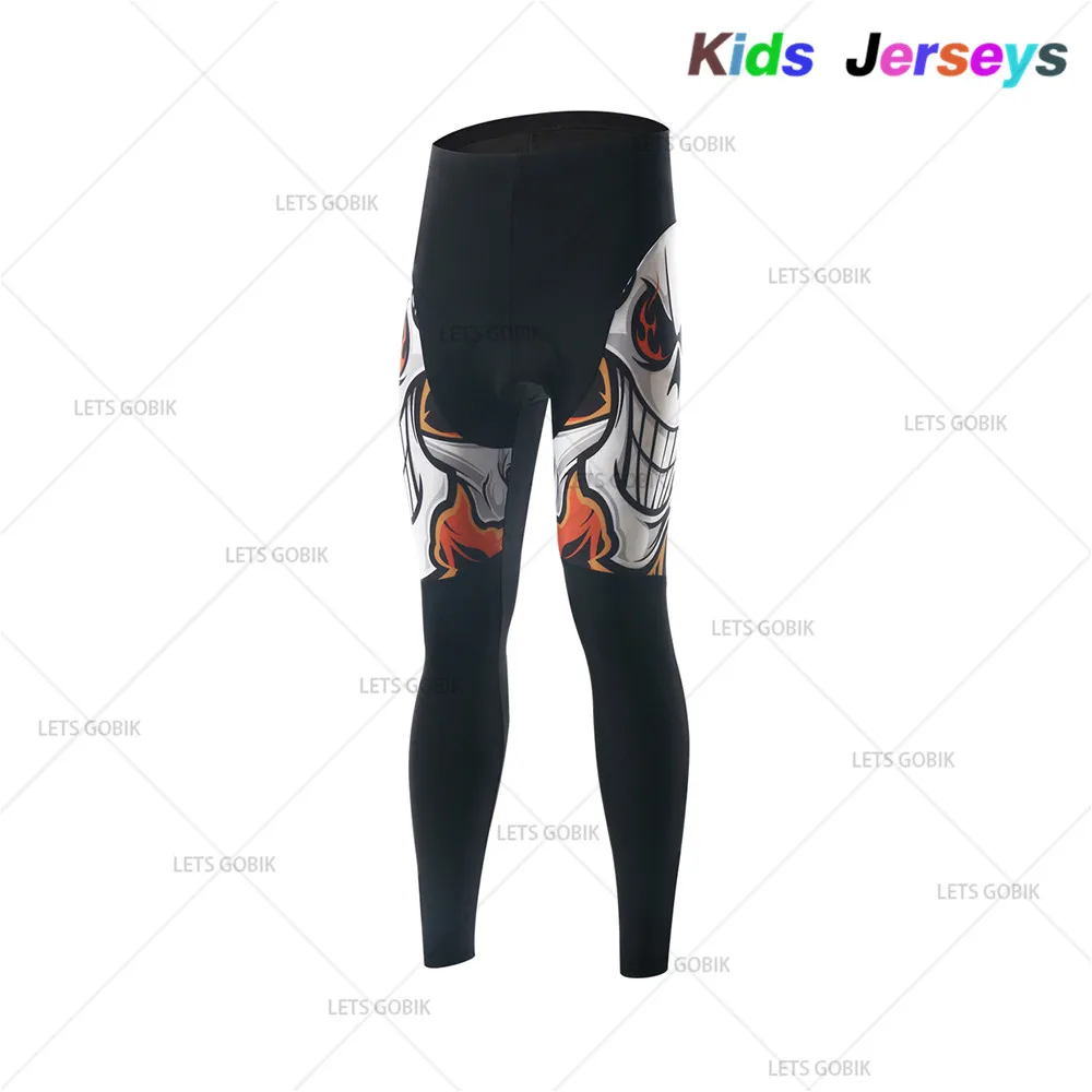 PANTS Детский весенне-осенний комплект одежды для велоспорта, детская одежда для велоспорта, дышащая одежда для велоспорта, комплекты из джерси с длинными рукавами для мальчиков - Цвет: PANTS