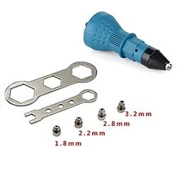 Perceuse électrique à tirer, adaptateur de Conversion, Rivet, buse, écrou, pistolet à ongles, outils d'atelier mécaniques multifonctions 