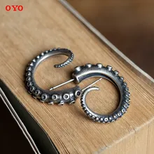 Новинка серьги из стерлингового серебра S925 с изображением