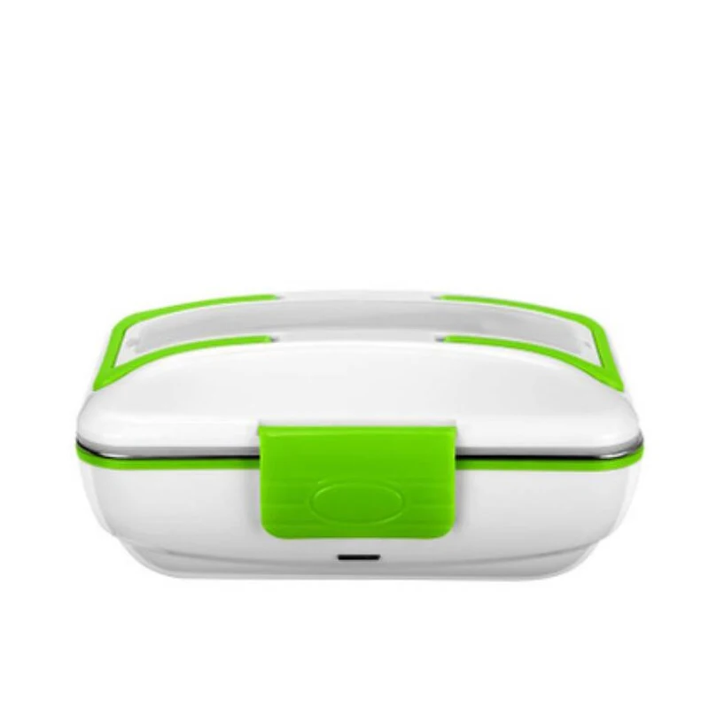 green DMWD 110 V/220 V Электрический нагревательный Коробки для обедов Нержавеющая сталь съемный Еда контейнер Термальность изоляции рисовая мука подогреватель ЕС - Цвет: green