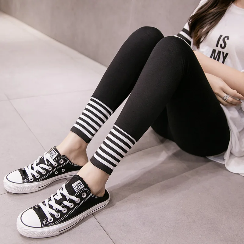 

2019 Summer New Style Modal Capri Leggings for Pregnant Woman Ultra-Thin Thread Feet Leggings