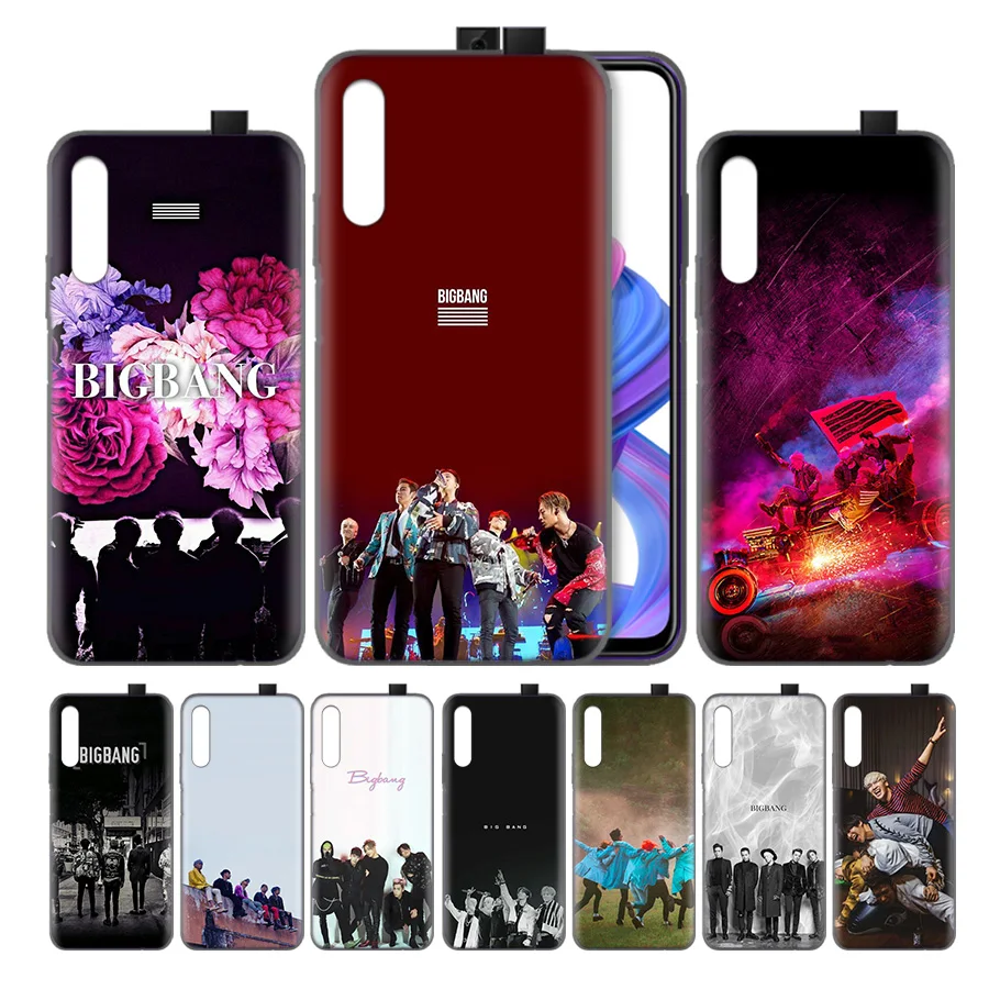 

Silicone Case Cover for Huawei Honor 8X 8C 8A 8S 9X 10 20 20i V20 Play Y5 Y7 Y9 Lite Pro Prime 2019 Nova 4e bigbang group