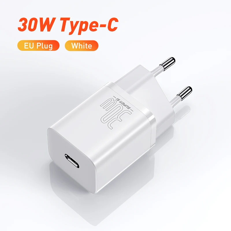 usb c 5v 3a Baseus PD Charger 30W USB Type C Fast Charger QC3.0 USB C Quick Charge 3.0 Dual Port Phone Charge for iPhone 12 X Xs 8 Macbook usb fast charge Chargers