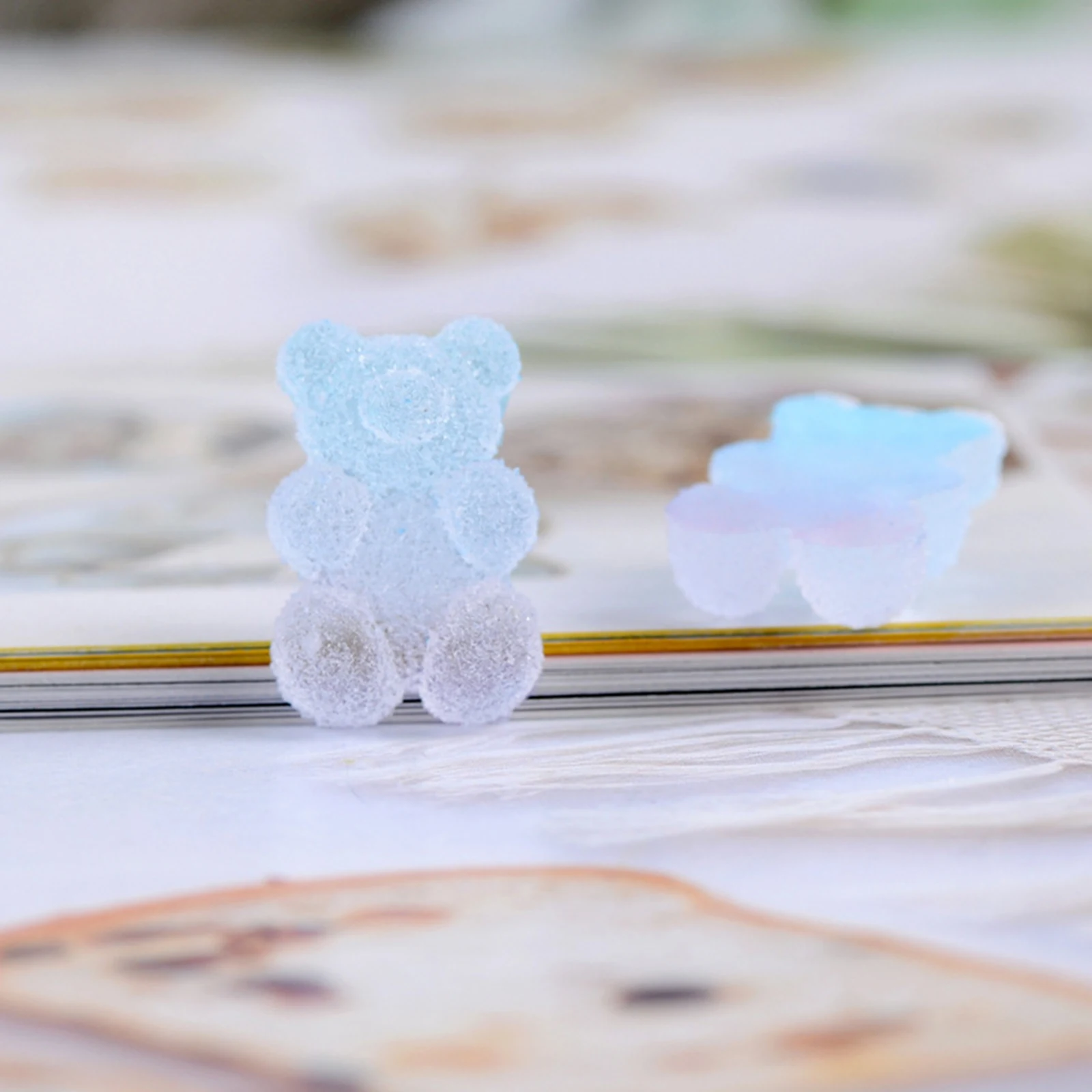 20pcs Jelly Nail Charms Resin Flatbacks Candy Bear Decoration Kawaii Gummy  Bears DIY Craft Accessories Press ON Decor Parts - AliExpress