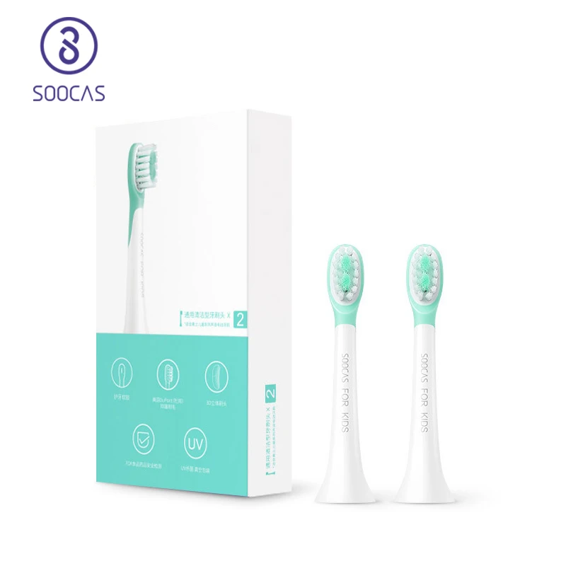 SOOCAS C1 сенными головками для детей зубная щетка мягкий силиконовый гель