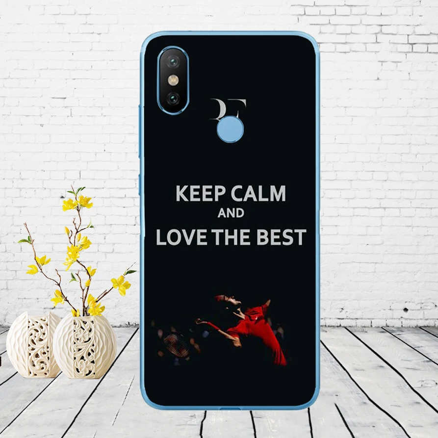 14 Мягкий силиконовый чехол 85DD Tennis star roger federer для Xiao mi Red mi 6 6a mi 8 a2 lite note 5 6 pro 7 Case - Цвет: 14