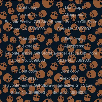 

Sugar Skull Cotton Thin polyster clothes stretch Fabric For Patchwork Sewing Bag/Wallet/campus fabric