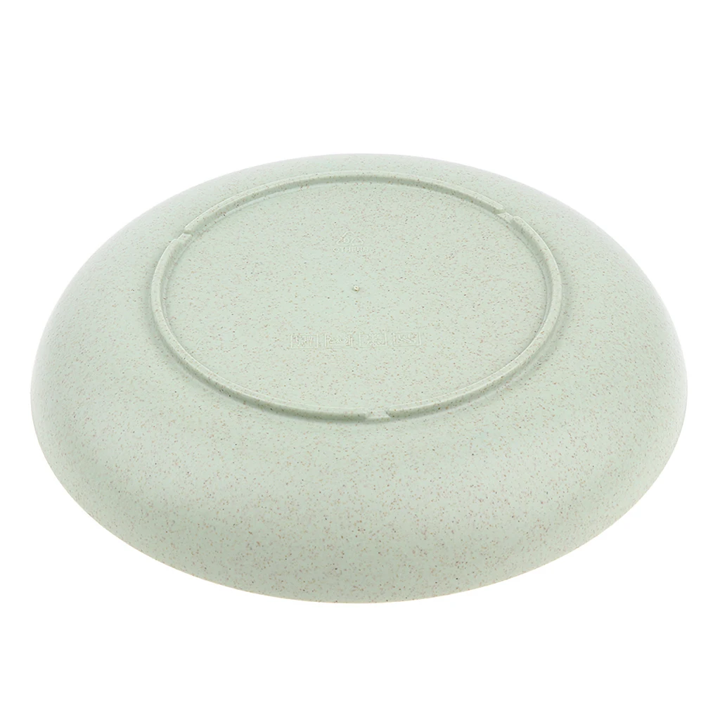 Round Tray Dinner Plate Dishes Food Snacks Sushi Steak Food Dessert Lunch Container Outdoors Camping Plate