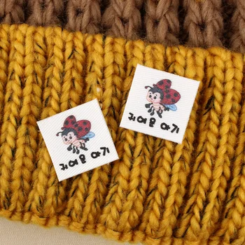 

96 Iron Tags, Ironing Labels, Personalized Name, Custom Design, Personalized Tags, Handmade Items, Customise Your Text (TB2133)