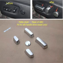 Lapetus Auto Styling Power Sitze Taste Stuhl Einstellung Pailletten Abdeckung Trim Fit Für LEXUS NX NX200 NX300H 2015 2016 2017 ABS