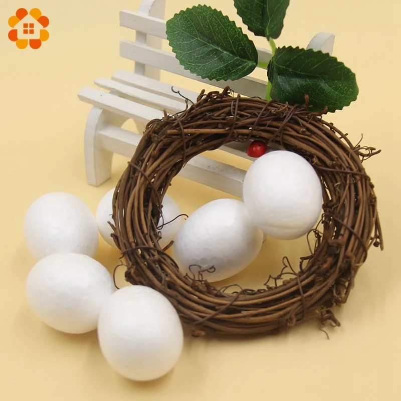 DIY счастливые пасхальные яйца пенопластовый шар для украшения дома пасхальное