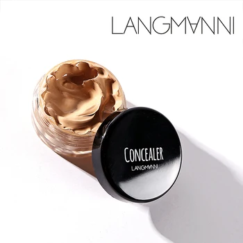 

New 1pc Natural Whitening Concealer Concealer Repairing Moisturizing Brightening Complexion Long Lasting Makeup Foundation TSLM1