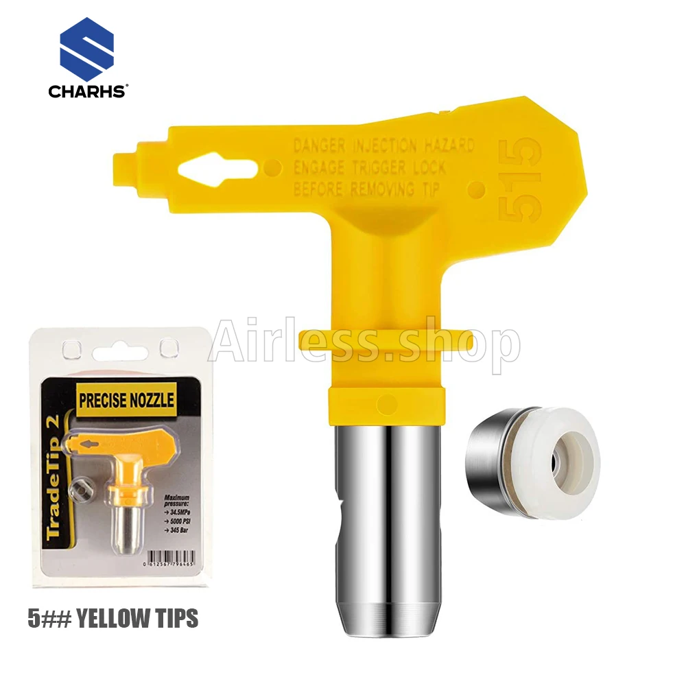 Airless Spray Gun Tip Nozzle 3 Colors Series Nozzle Spray for Paint