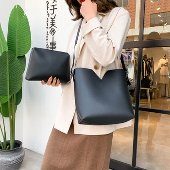 

Vintage 2 Sets Womens Hand Bags Designers Luxury Handbags Women Shoulder Bags Female Top-handle Bags Sac A Main Women Handbags