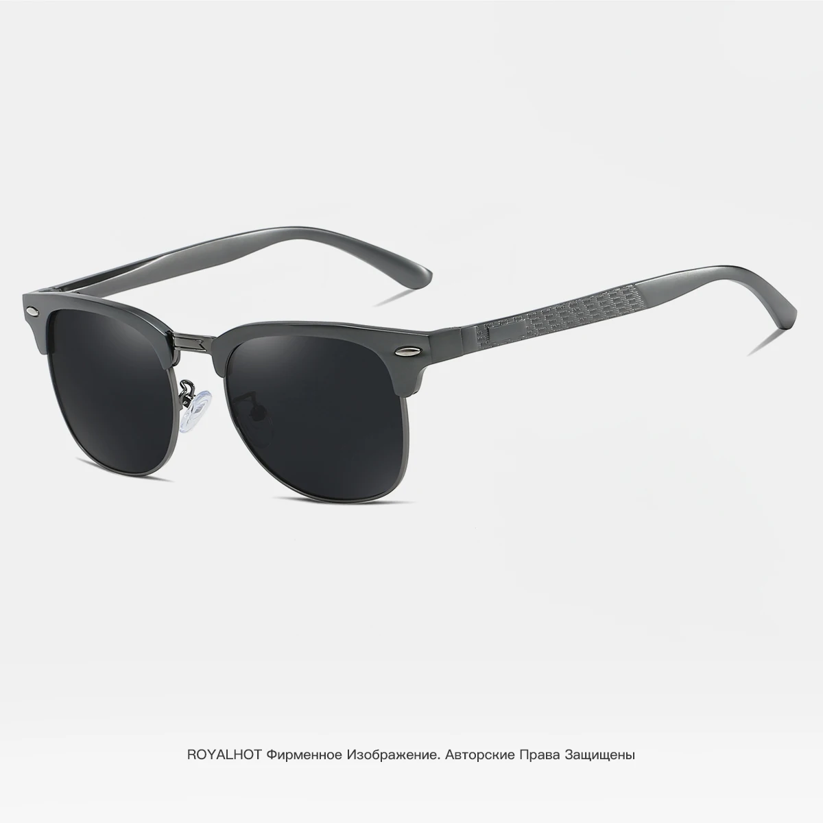 RoyalHot, мужские, женские, поляризационные солнцезащитные очки, алюминий, магний, полуоправа, очки для вождения, солнцезащитные очки, очки, мужские, 90089