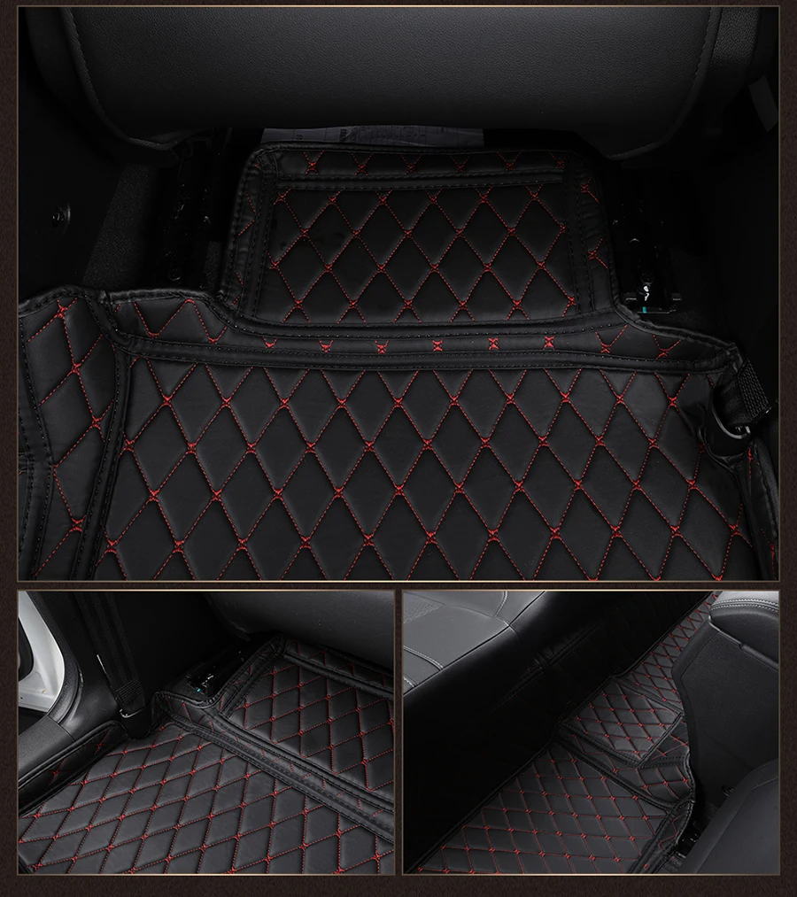 Флэш-память коврик кожаные автомобильные коврики для Защитные чехлы для сидений, сшитые специально для Chery Tiggo 5X2017 пользовательские коврик для ног автомобиля ковровое покрытие