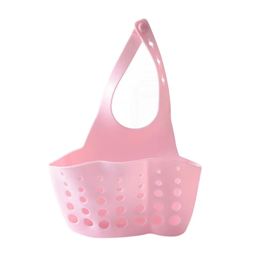 

Kitchen Utensils Sink Double Drain Bag Storage Rack Sponge Pool Storage Supplies Hanging Basket Drain Rack