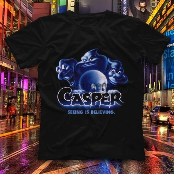 Mode Casper Kaus Pria Katun Grafis 