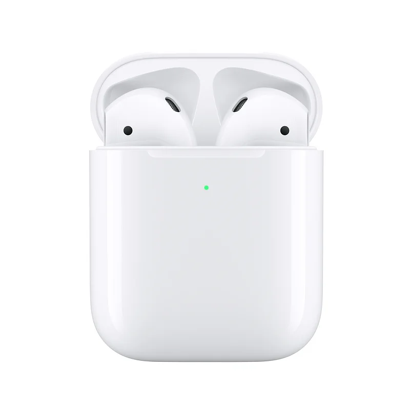 Список Apple AirPods 2nd с беспроводной зарядный чехол, беспроводные наушники Bluetooth для iPhone MacBook Apple Watch