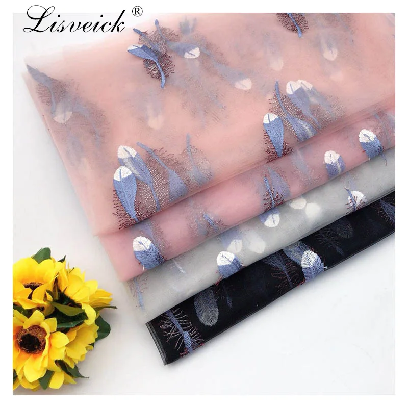 1 ярд, вышитая, сетчатая, Тюлевая мягкая кружевная ткань, одежда для девочек, женское платье, материал для дня рождения, свадьбы, вечеринки, швейные принадлежности