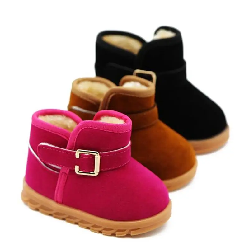 2021 Winter New Children's Warm Boots Girls Snow Boots Boys Cotton