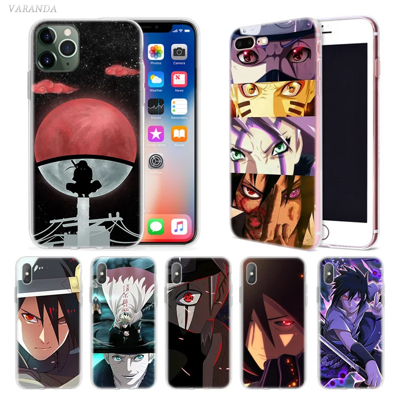 Чехол Sasuke Uchiha Naruto для Apple iphone 11 Pro XS Max XR X 7 8 6 6S Plus 5 5S SE 5C силиконовый чехол телефона