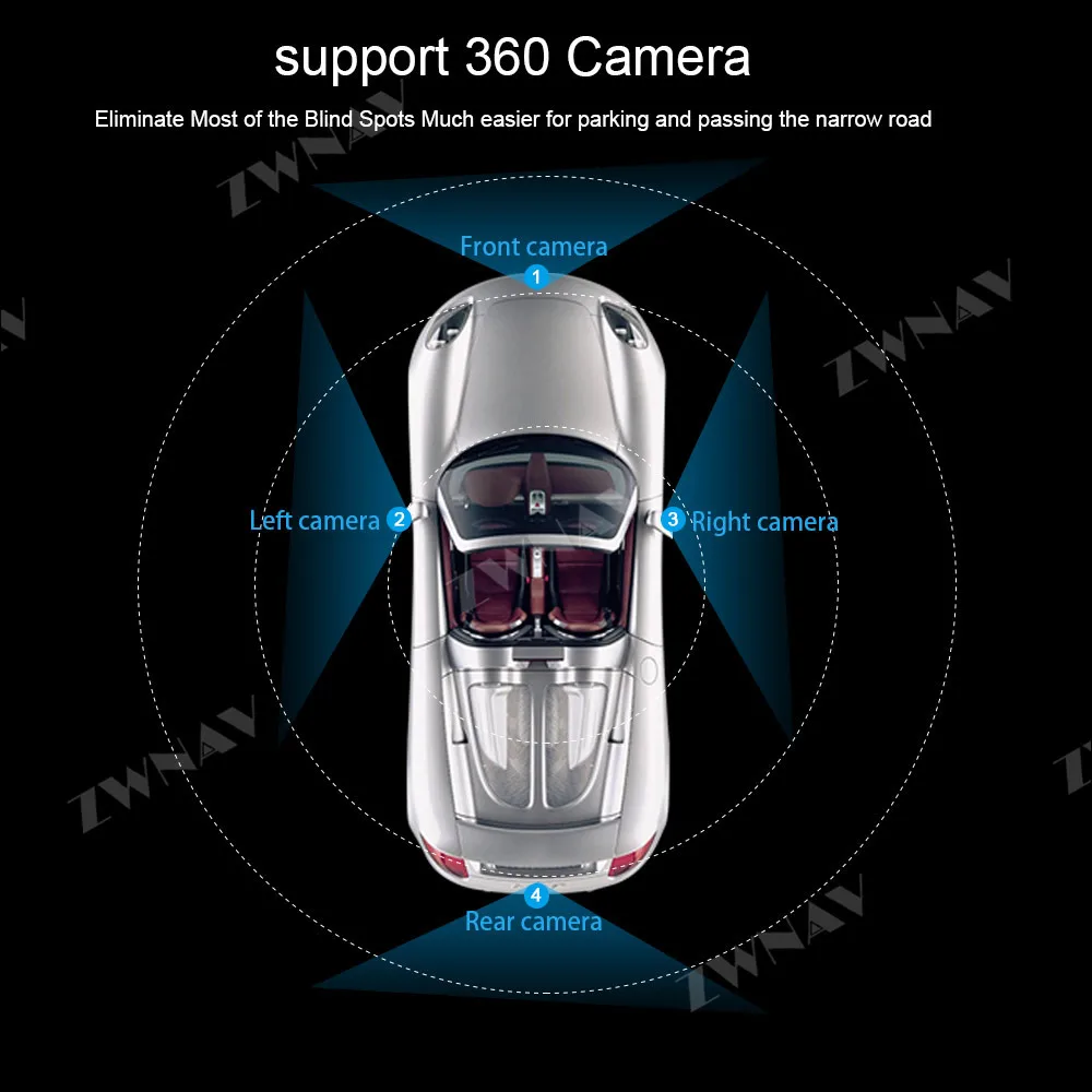 Best 13.6" Android 9.0 DSP Car GPS Navigation For TOYOTA LAND CRUISER LC200 2016-2019 Multimedia player radio tape recorder head unit 32