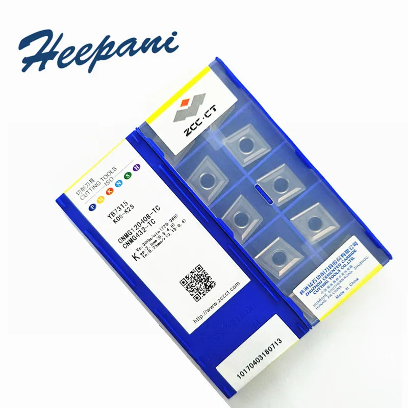 

10pcs CNMG120408-TC / CNMG120412-TC YBD152C CNC Carbide Inserts Lathe Cutting Tool Turning Milling Blade Tips For Cast Iron