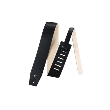 

Bmf02bk guitar strap, black, leather, width 3 ", Dunlop