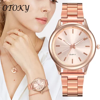 

Fashion Women Watches Minimalist relogio Stainless Steel Mesh Belt Woman Quartz Watch Clock Montre Femme Gift Zegarek Damski