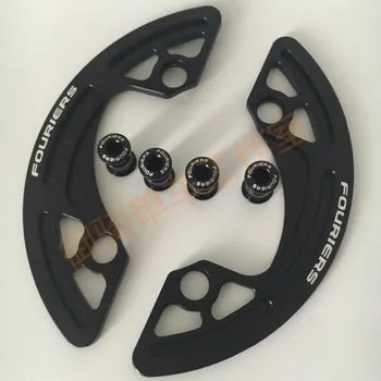 

FOURIERS CG-DX002 Two chip chainwheel protective panel for single Speed chain-rings by PCD104 bike shelter dash